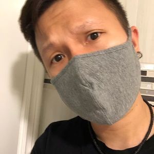 😷 Set of 5 Washable Antibacterial Face Mask